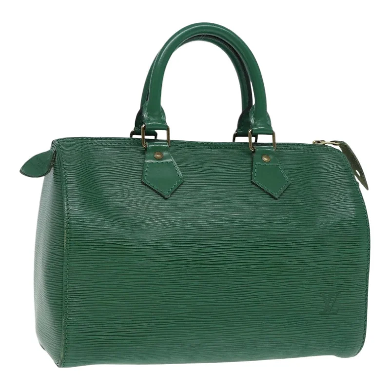 Louis Vuitton bags for singersLOUIS VUITTON Epi Speedy 25 Hand Bag Borneo Green M43014 LV Auth 87488