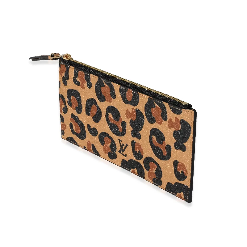 Louis Vuitton bags for singersLouis Vuitton Animal Print Wild At Heart Félicie Pochette Insert