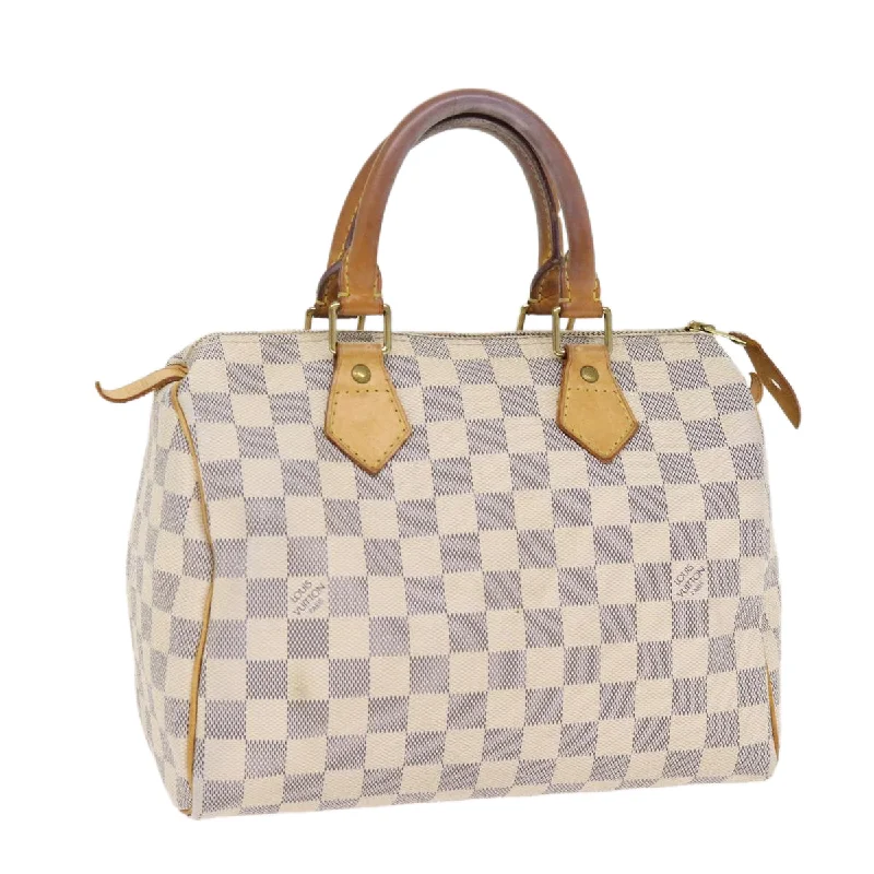 Louis Vuitton bags for cheerleadersLOUIS VUITTON Damier Azur Speedy 25 Hand Bag N41534 LV Auth 87884