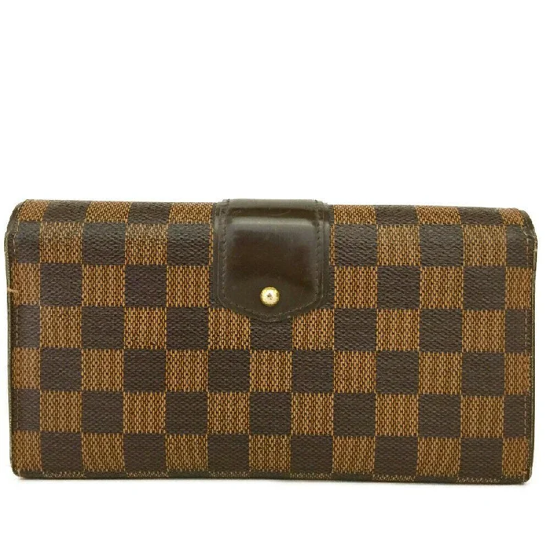 Louis Vuitton bags for sailorsLouis Vuitton Damier Sistina Long Bifold Wallet / Clutch