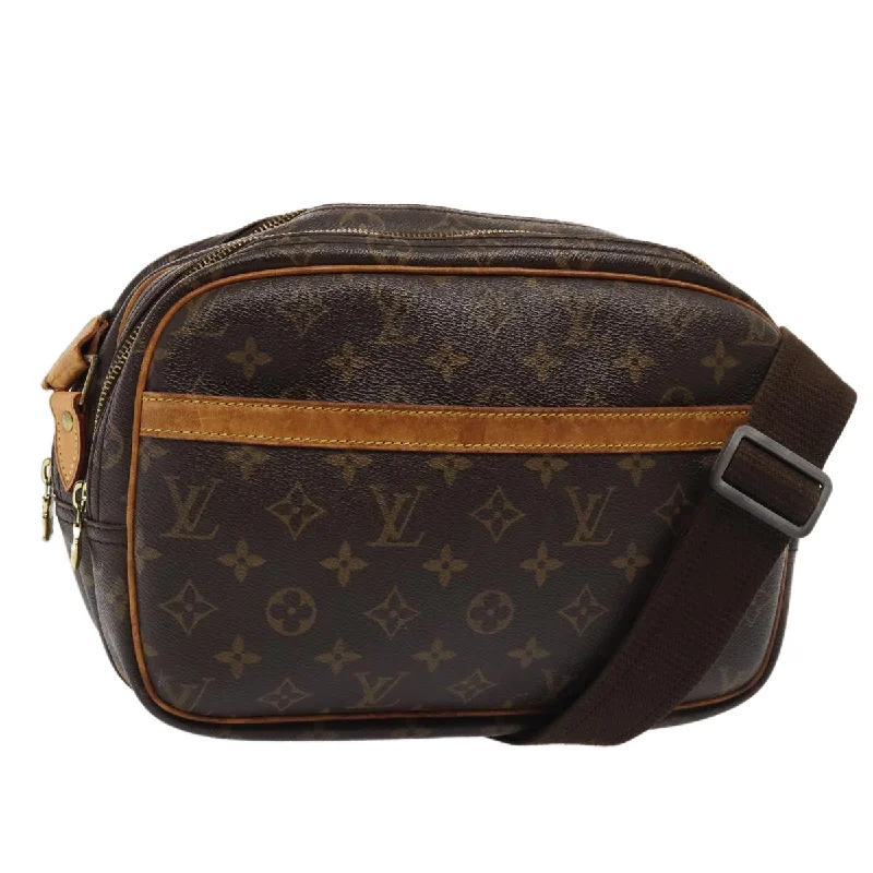 Louis Vuitton bags for actorsLOUIS VUITTON Monogram Reporter PM Shoulder Bag M45254 LV Auth 85980