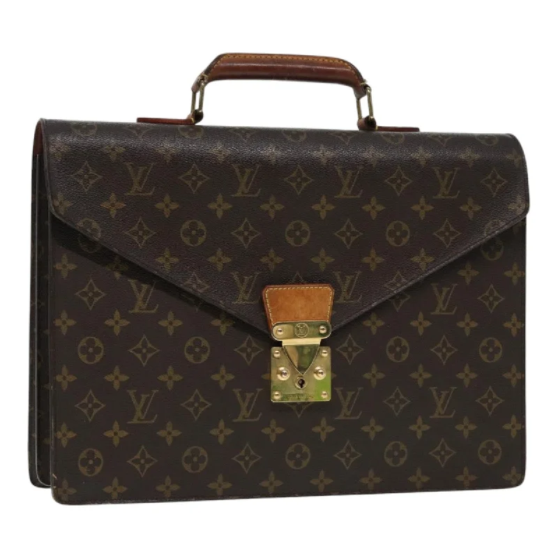 Louis Vuitton bags for single parentsLOUIS VUITTON Monogram Serviette Conseiller Briefcase M53331 LV Auth 84493