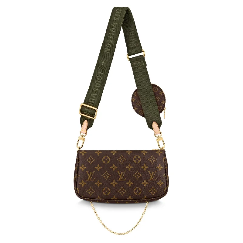 Louis Vuitton bags for sustainable fashion advocatesLouis Vuitton Multi Pochette Khaki Strap