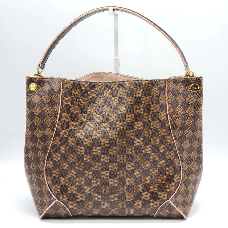 Louis Vuitton bags with unique closuresLouis Vuitton Caissa Hobo Rose Ballerine Damier Shoulder Bag