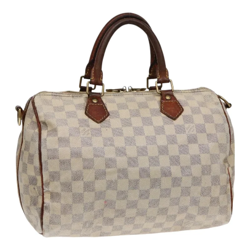 Louis Vuitton bags for office workersLOUIS VUITTON Damier Azur Speedy Bandouliere 30 Hand Bag 2way N41052 Auth 86628