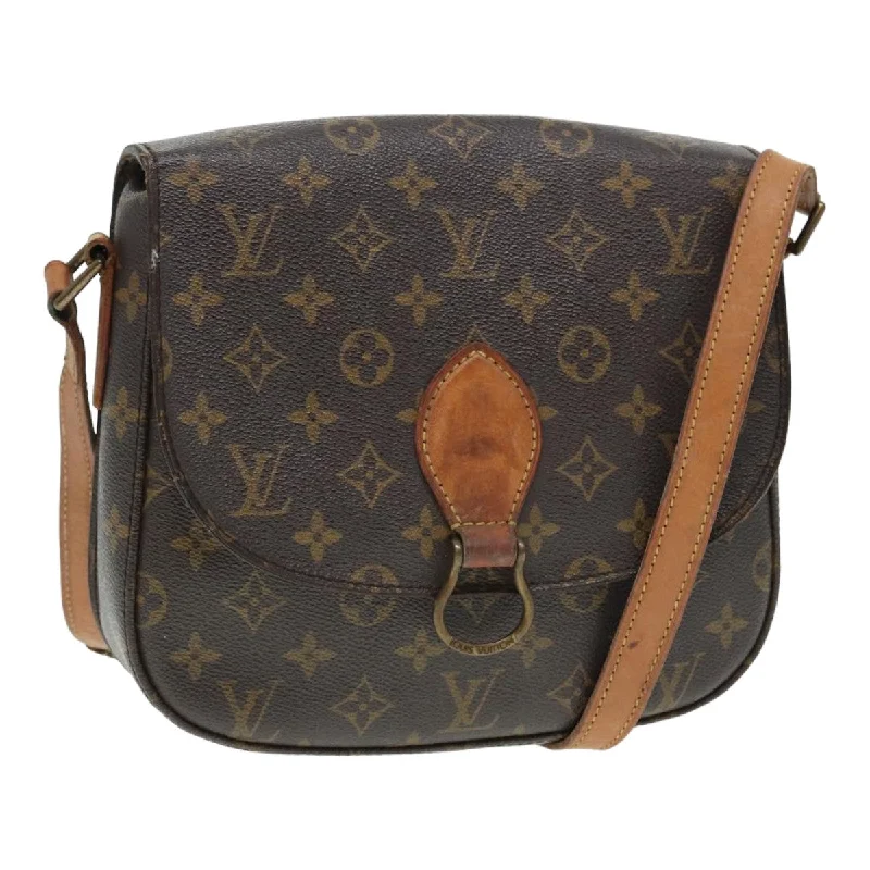 Louis Vuitton bags for luxury travelLOUIS VUITTON Monogram Saint Cloud GM Shoulder Bag M51242 LV Auth 86790