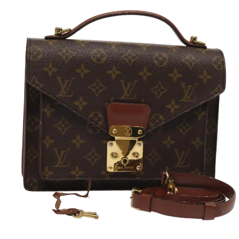 Louis Vuitton bags with monogram canvasLOUIS VUITTON Monogram Monceau 26 Shoulder Bag M51187 LV Auth 86786