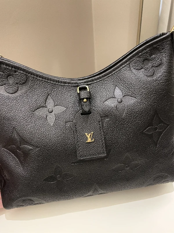 Louis Vuitton bags for tripletsLouis Vuitton Carryall PM Black Monogram Empreinte