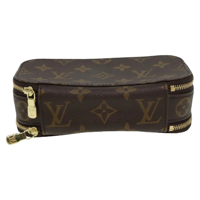 Louis Vuitton bags with monogram canvasLOUIS VUITTON Trousse brush PM Clutch Bag