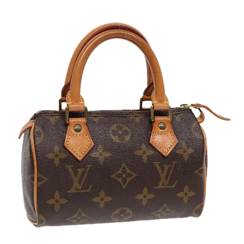 Louis Vuitton bags for gardenersLOUIS VUITTON Monogram Mini Speedy Hand Bag M41534 LV Auth ki4738