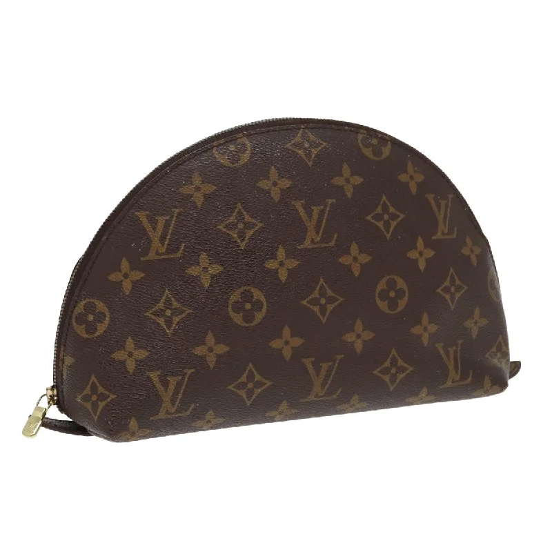 Louis Vuitton bags for pet ownersLOUIS VUITTON Monogram Trousse Demi Ronde Cosmetic Pouch M47520 LV Auth 87465