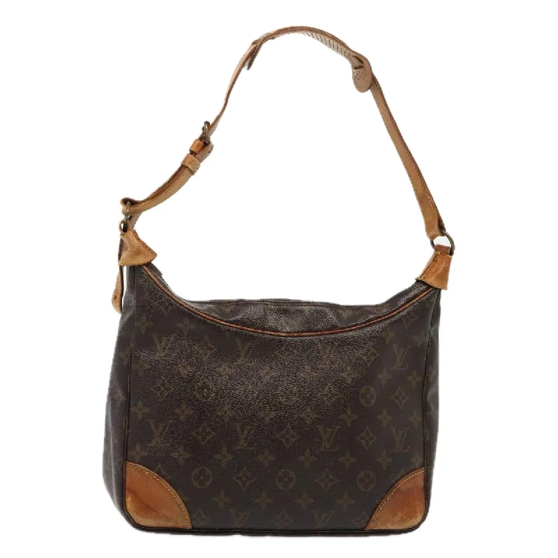 Louis Vuitton bags for wine connoisseursLOUIS VUITTON Monogram Boulogne 30 Shoulder Bag M51265 LV Auth bs16927