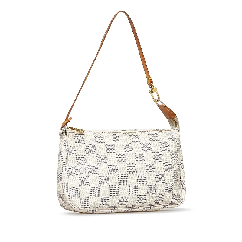 Louis Vuitton bags for summer vacationsLouis Vuitton Pochette Accessoires Mini Damier Azur Canvas