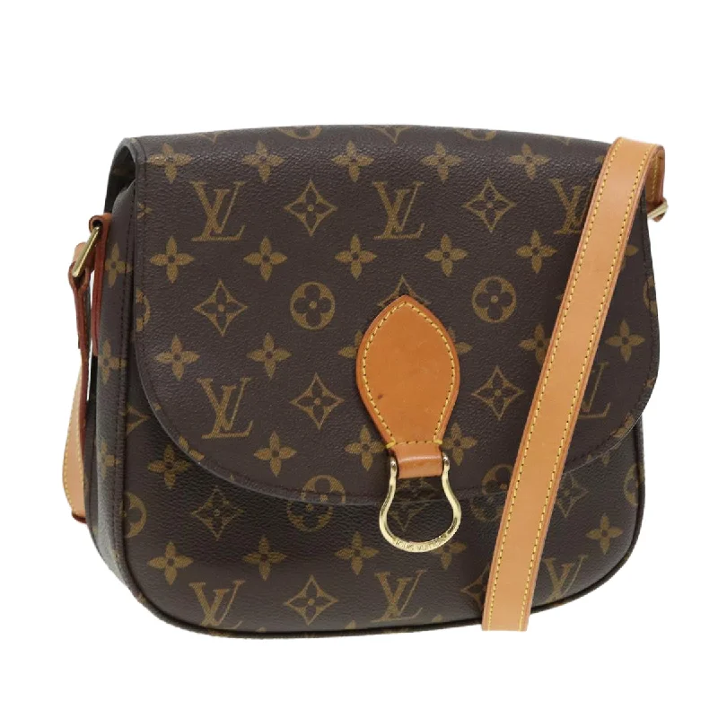 Louis Vuitton bags for gardenersLOUIS VUITTON Monogram Saint Cloud GM Shoulder Bag M51242 LV Auth ep5215