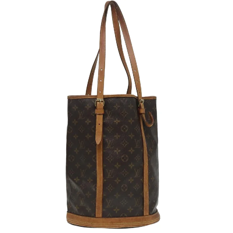 Louis Vuitton bags for teachersLOUIS VUITTON Monogram Bucket GM Shoulder Bag M42236 LV Auth ki4796