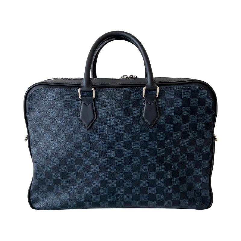 Louis Vuitton bags for social media influencersLouis Vuitton Damier Cobalt Dandy Briefcase