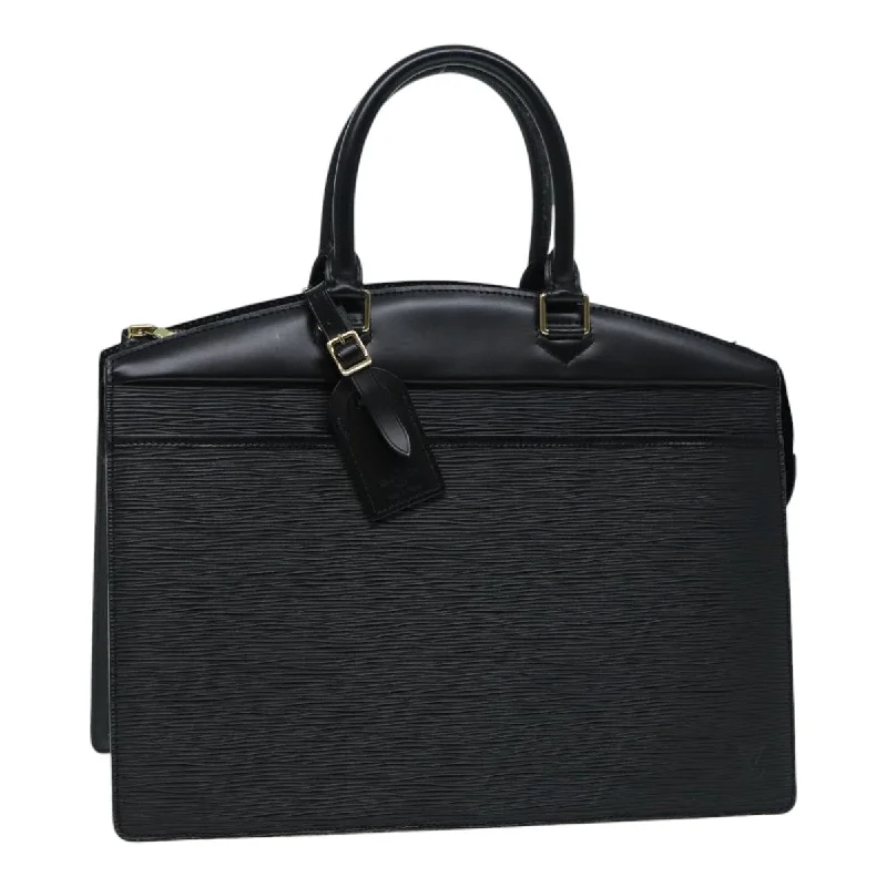 Louis Vuitton bags for art loversLOUIS VUITTON Epi Riviera Hand Bag Noir Black M48182 LV Auth 87890