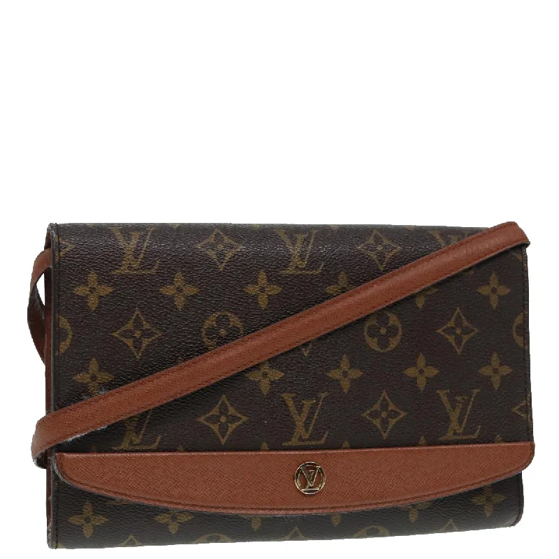 Louis Vuitton bags with spacious interiorsLOUIS VUITTON Monogram Bordeaux 24 Shoulder Bag M51798 LV Auth 87234