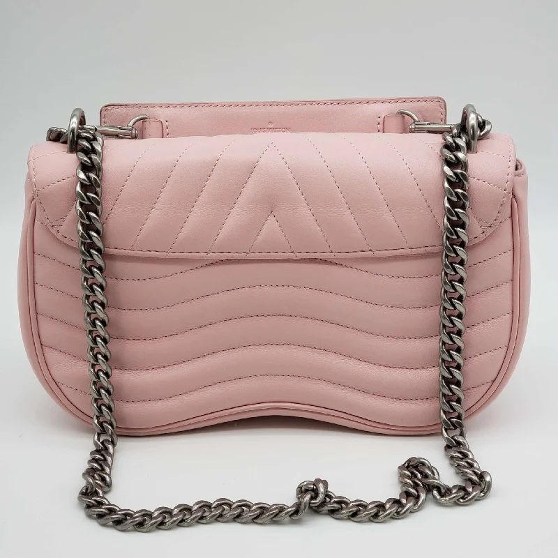 Louis Vuitton bags for tripletsLouis Vuitton New Wave Chain Pink Shoulder Bag