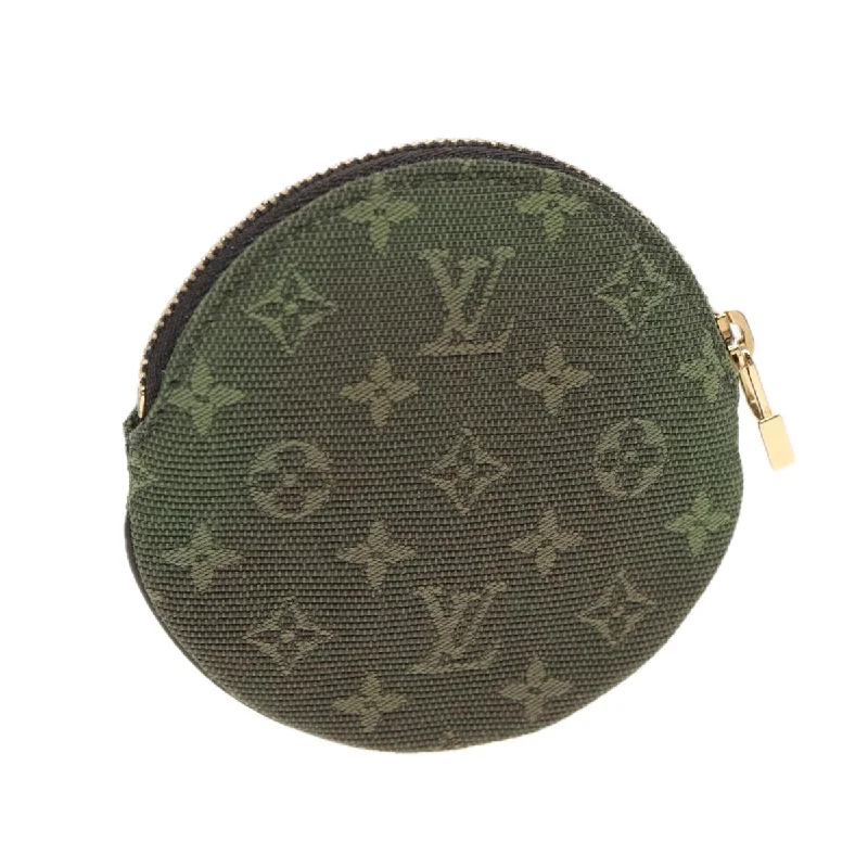 Louis Vuitton bags for equestriansLOUIS VUITTON Monogram Mini Porte Monnaie Ron Purse TST Khaki M92451 Auth 87853