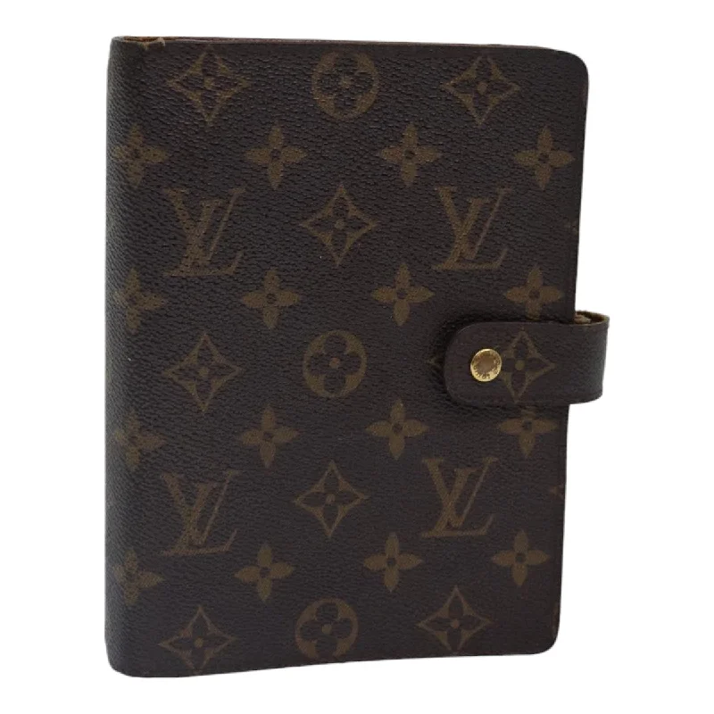 Louis Vuitton bags for bohemian aestheticsLOUIS VUITTON Monogram Agenda MM Day Planner Cover R20105 LV Auth 84252