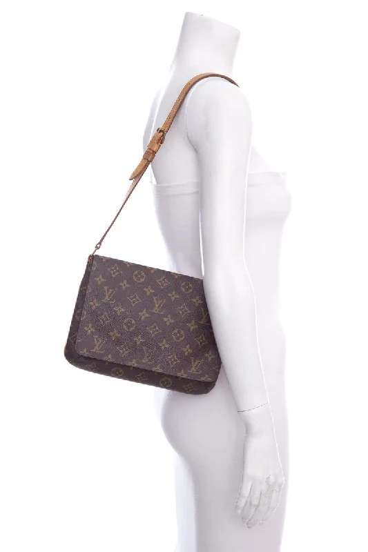 Louis Vuitton bags in classic brown colorLouis Vuitton Monogram Musette Tango Tote