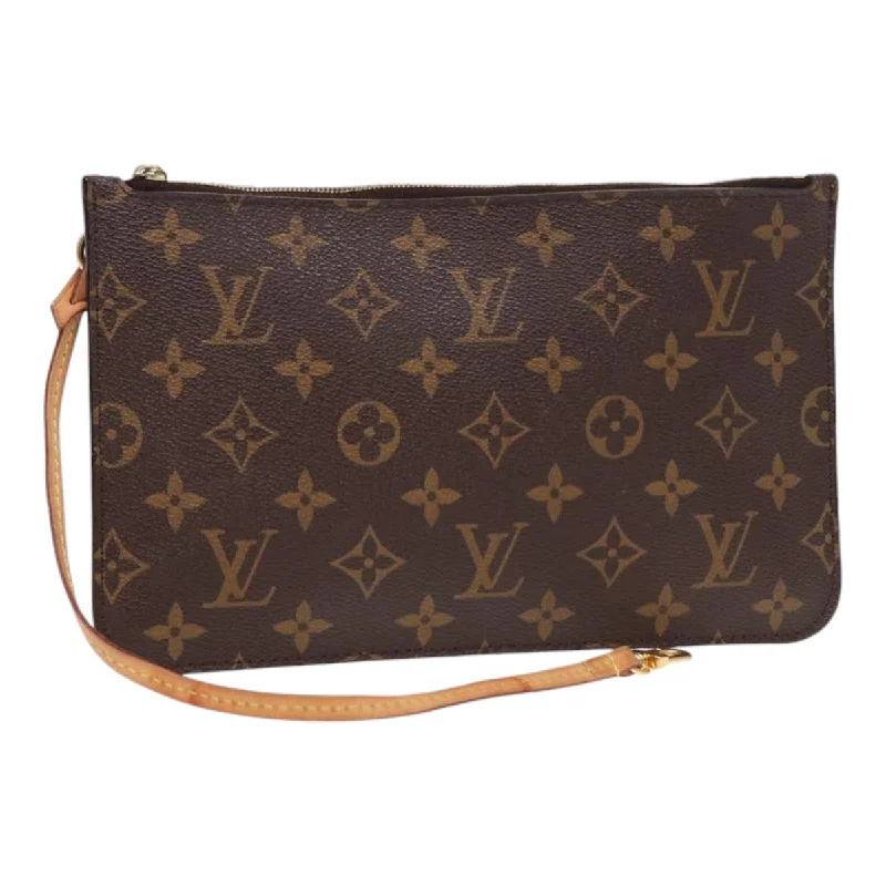 Louis Vuitton bags for high - end shoppersLOUIS VUITTON Neverfull pouch Clutch Bag