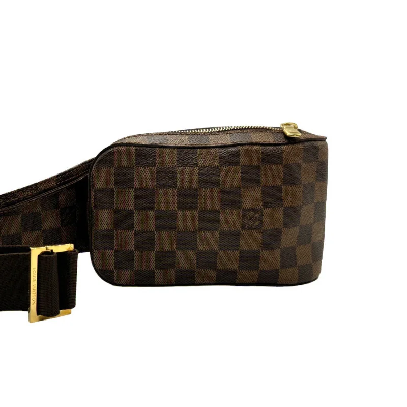 Louis Vuitton bags with gold - toned hardwareLOUIS VUITTON Geronimos Shoulder Bag