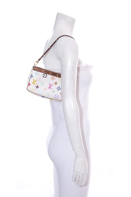 Louis Vuitton bags for hairstylistsLouis Vuitton Monogram Multicolor Pouchette Shoulder Bag