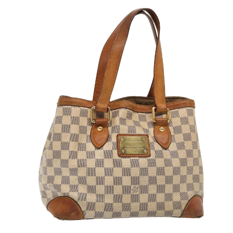 Louis Vuitton bags for runnersLOUIS VUITTON Damier Azur Hampstead PM Tote Bag N51207 LV Auth 87897