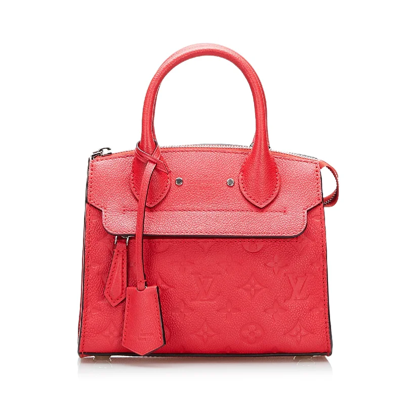 Louis Vuitton bags suitable for business executivesLouis Vuitton Pont Neuf Mini Red Monogram Empreinte