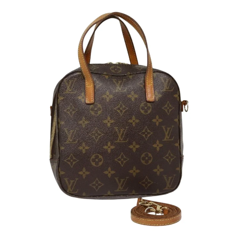 Louis Vuitton bags for twinsLOUIS VUITTON Monogram Spontini Hand Bag 2way M47500 LV Auth yk14416