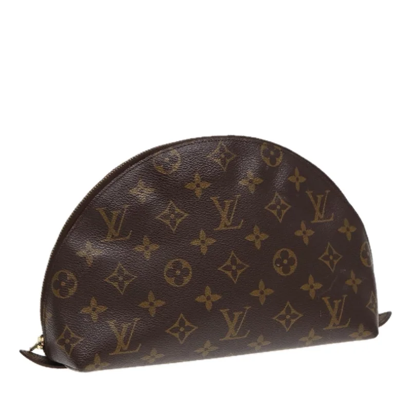 Louis Vuitton bags for new parentsLOUIS VUITTON Monogram Trousse Demi Ronde Cosmetic Pouch M47520 LV Auth 87547