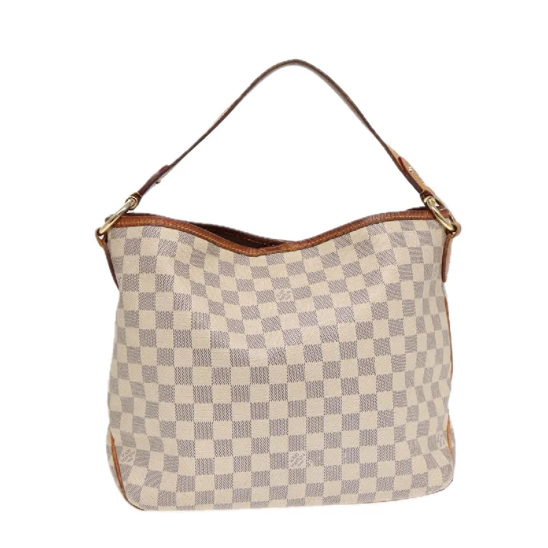 Louis Vuitton bags for flight attendantsLOUIS VUITTON Damier Azur Delightful PM Shoulder Bag N41447 LV Auth 87896