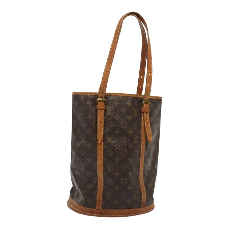 Louis Vuitton bags for food bloggersLOUIS VUITTON Monogram Bucket GM Shoulder Bag M42236 LV Auth bs17080