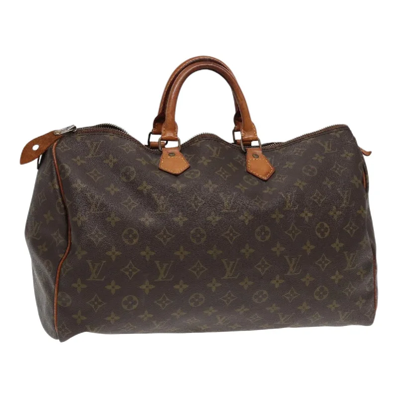 Louis Vuitton bags for luxury enthusiastsLOUIS VUITTON Monogram Speedy 40 Hand Bag M41522 LV Auth 86656