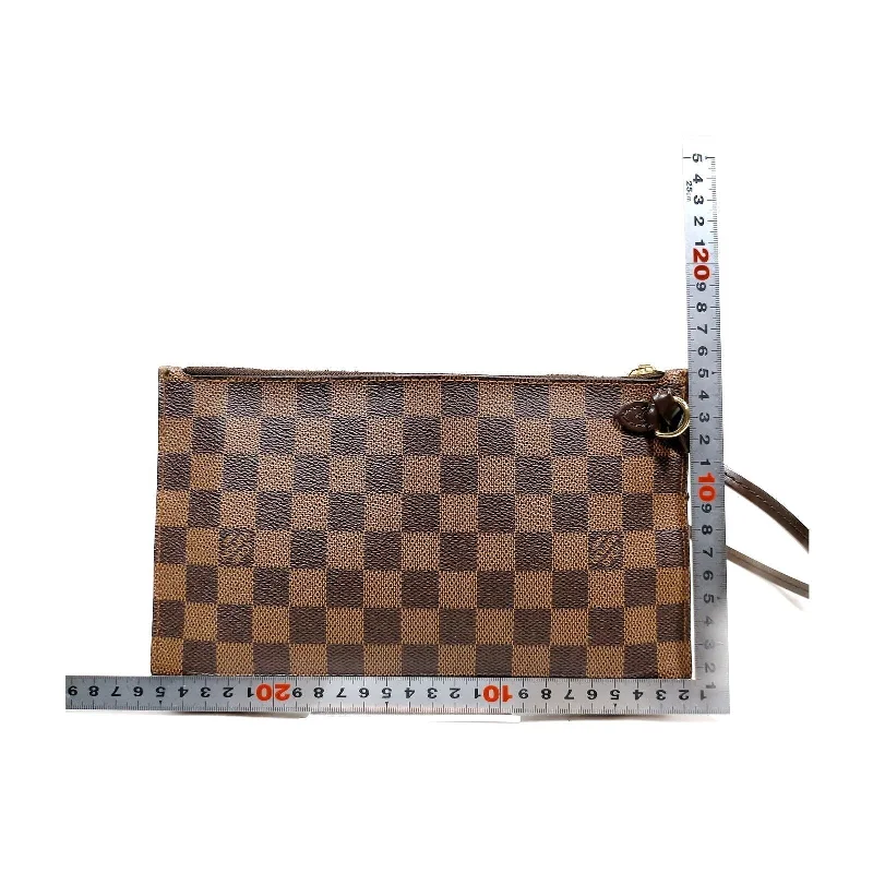 Louis Vuitton bags suitable for business executivesLouis Vuitton Neverfull Damier Ebene Wristlet Pouch/Clutch Bag