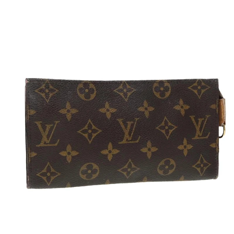 Louis Vuitton bags for sustainable fashion advocatesLOUIS VUITTON Monogram Bucket GM Pouch Accessory Pouch LV Auth kk331