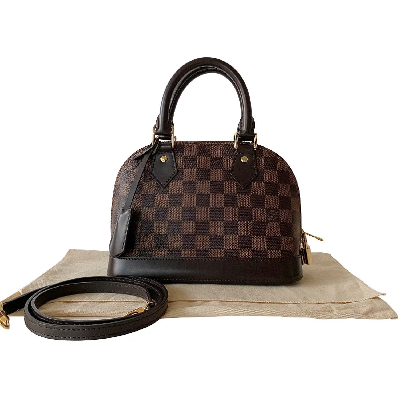 Louis Vuitton bags for cyclistsLouis Vuitton Damier Ebene Alma BB