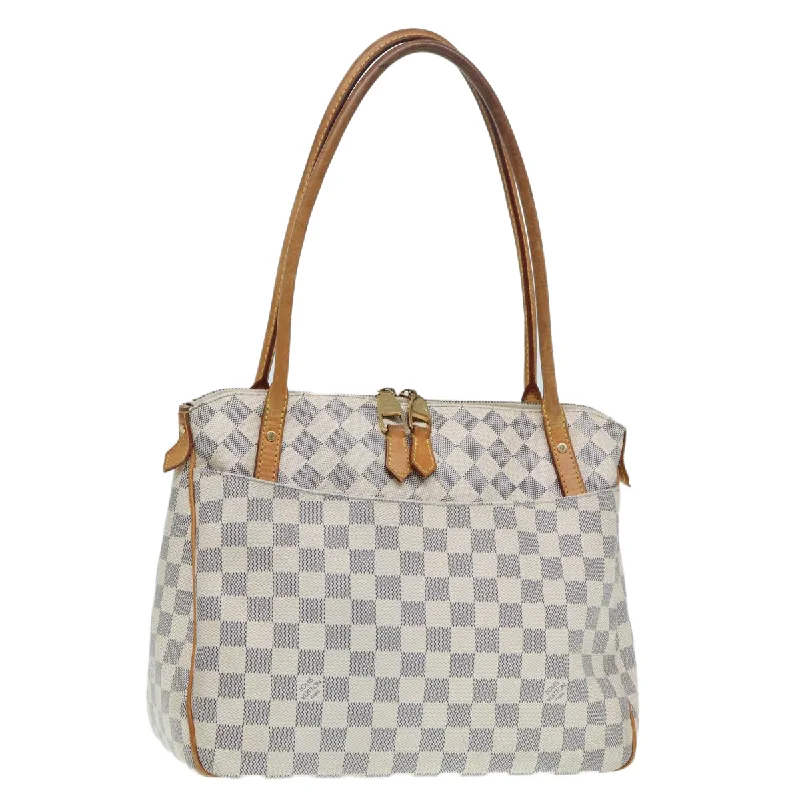 Louis Vuitton bags for art loversLOUIS VUITTON Damier Azur Figueri PM Shoulder Bag N41176 LV Auth 84977