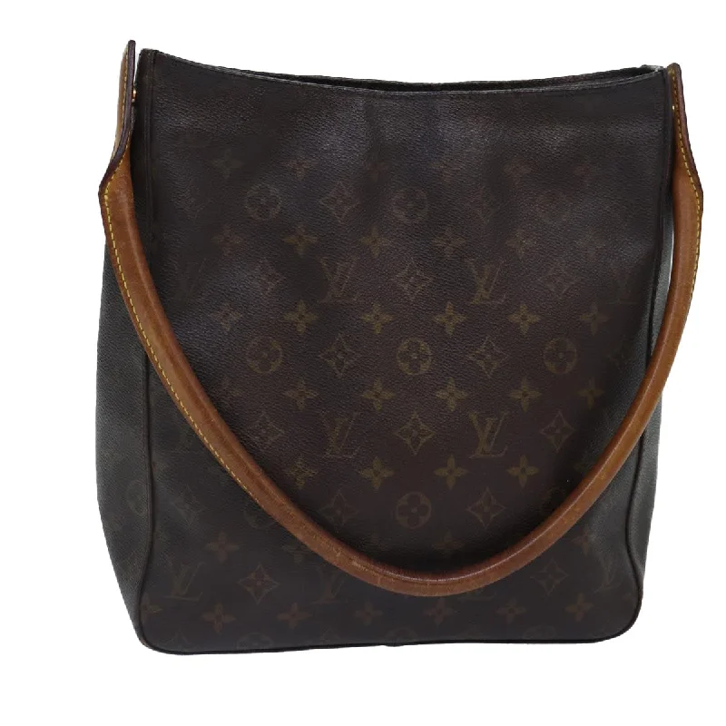 Louis Vuitton bags for winter fashion looksLOUIS VUITTON Monogram Looping GM Shoulder Bag M51145 LV Auth bs16906