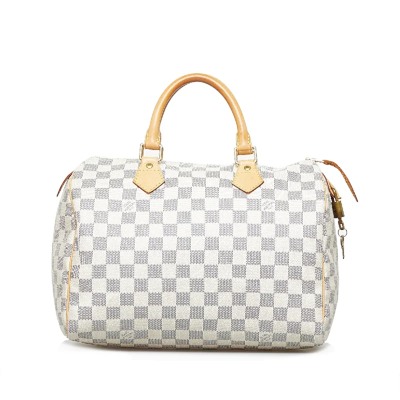 Louis Vuitton bags for stay - at - home momsLouis Vuitton Speedy 30 Damier Azur Canvas