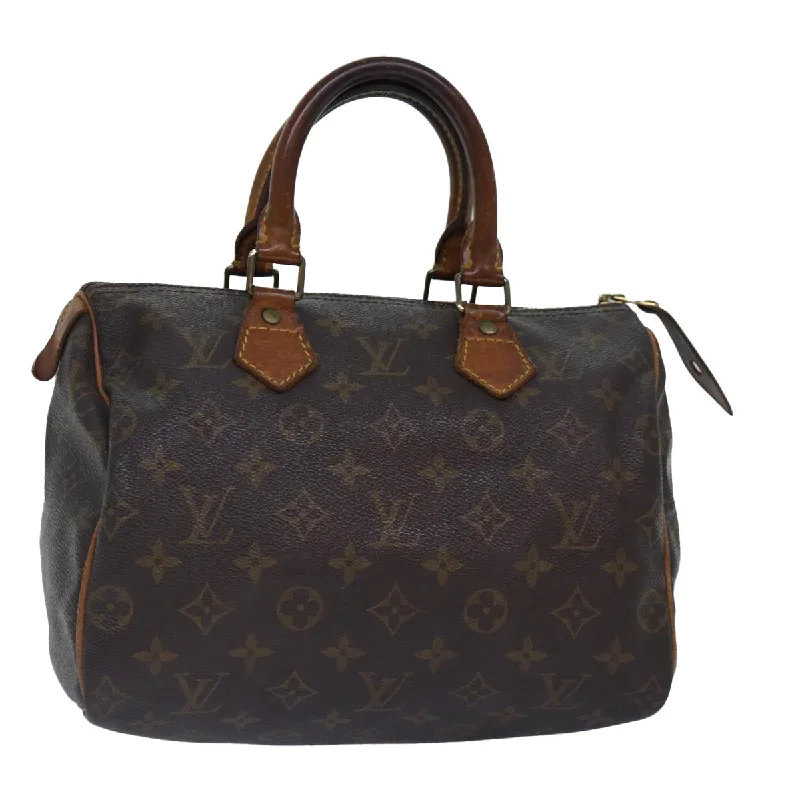 Louis Vuitton bags for martial artistsLOUIS VUITTON Monogram Speedy 25 Hand Bag M41528 LV Auth 85352