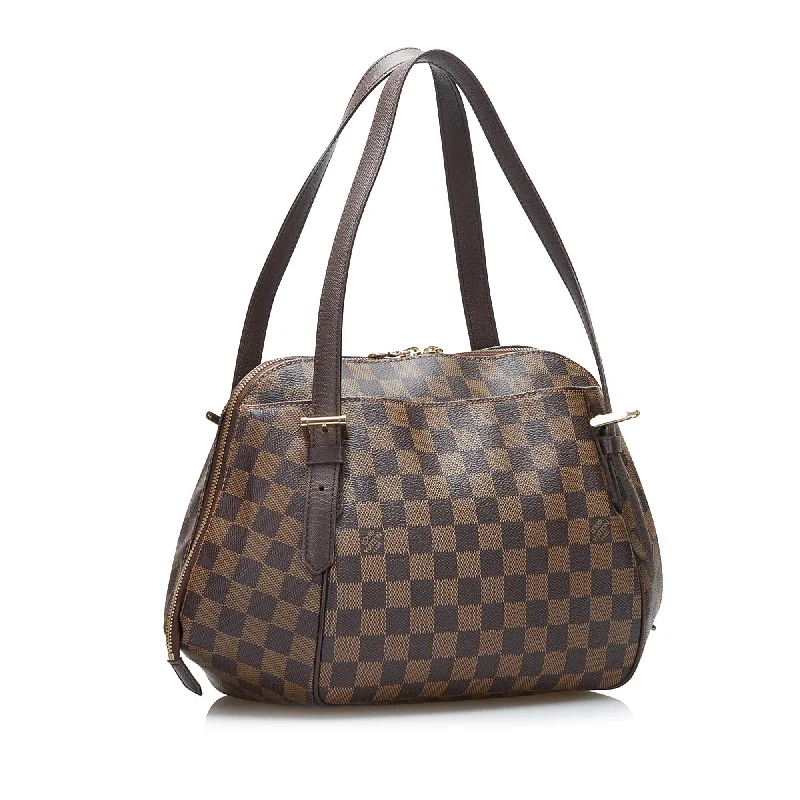 Louis Vuitton bags for minimalistic stylesLouis Vuitton Belem MM Damier Ebene Canvas