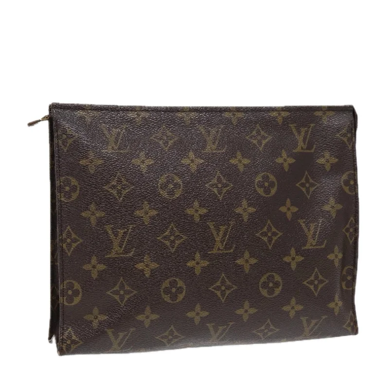 Louis Vuitton bags for first - time luxury purchasersLOUIS VUITTON Monogram Poche Toilette 26 Pouch M47542 LV Auth 86807