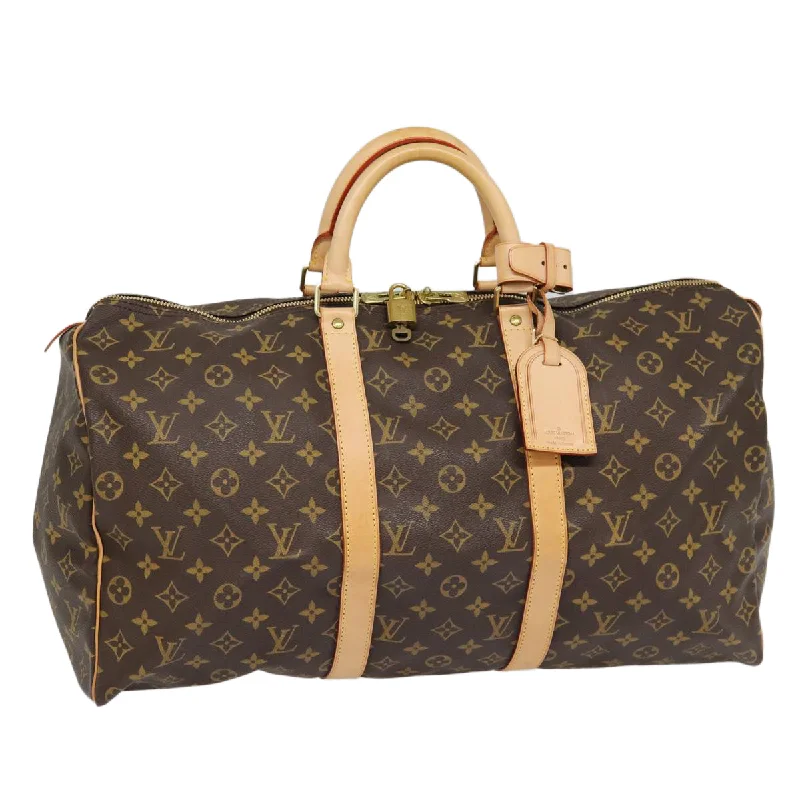 Louis Vuitton bags for lawyersLOUIS VUITTON Monogram Keepall 50 Boston Bag M41426 LV Auth 86664