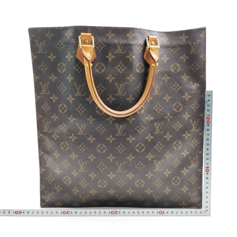 Louis Vuitton bags for makeup artistsLouis Vuitton Sac Plat Browns Monogram Hand Bag