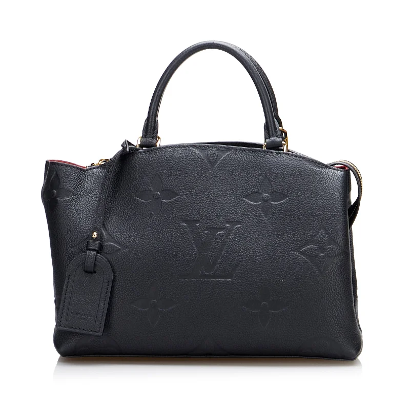 Louis Vuitton bags for yoga practitionersLouis Vuitton Palais Black Giant Monogram Empreinte