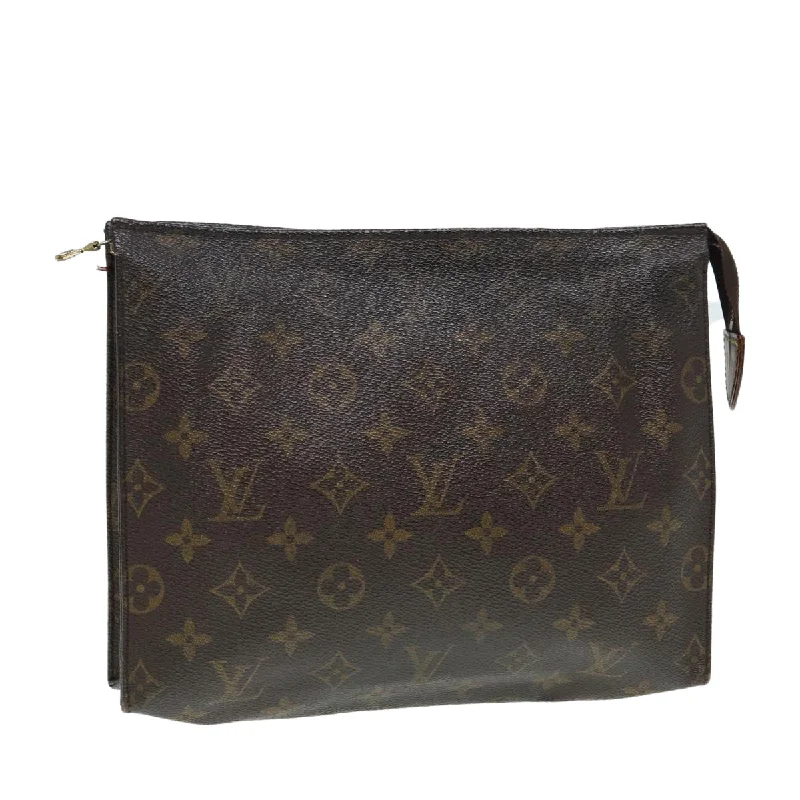 Louis Vuitton bags for business trips abroadLOUIS VUITTON Monogram Poche Toilette 26 Pouch M47542 LV Auth bs16866