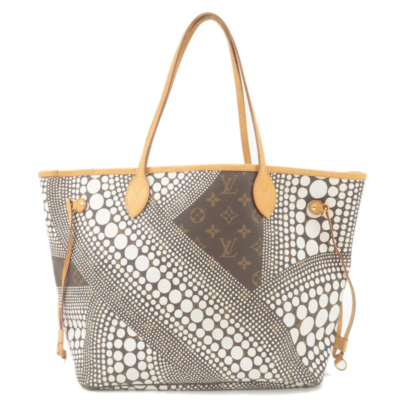 Louis Vuitton bags for city breaks in EuropeLouis Vuitton Pumpkin Dots Yayoi Kusama Neverfull MM Tote M40684